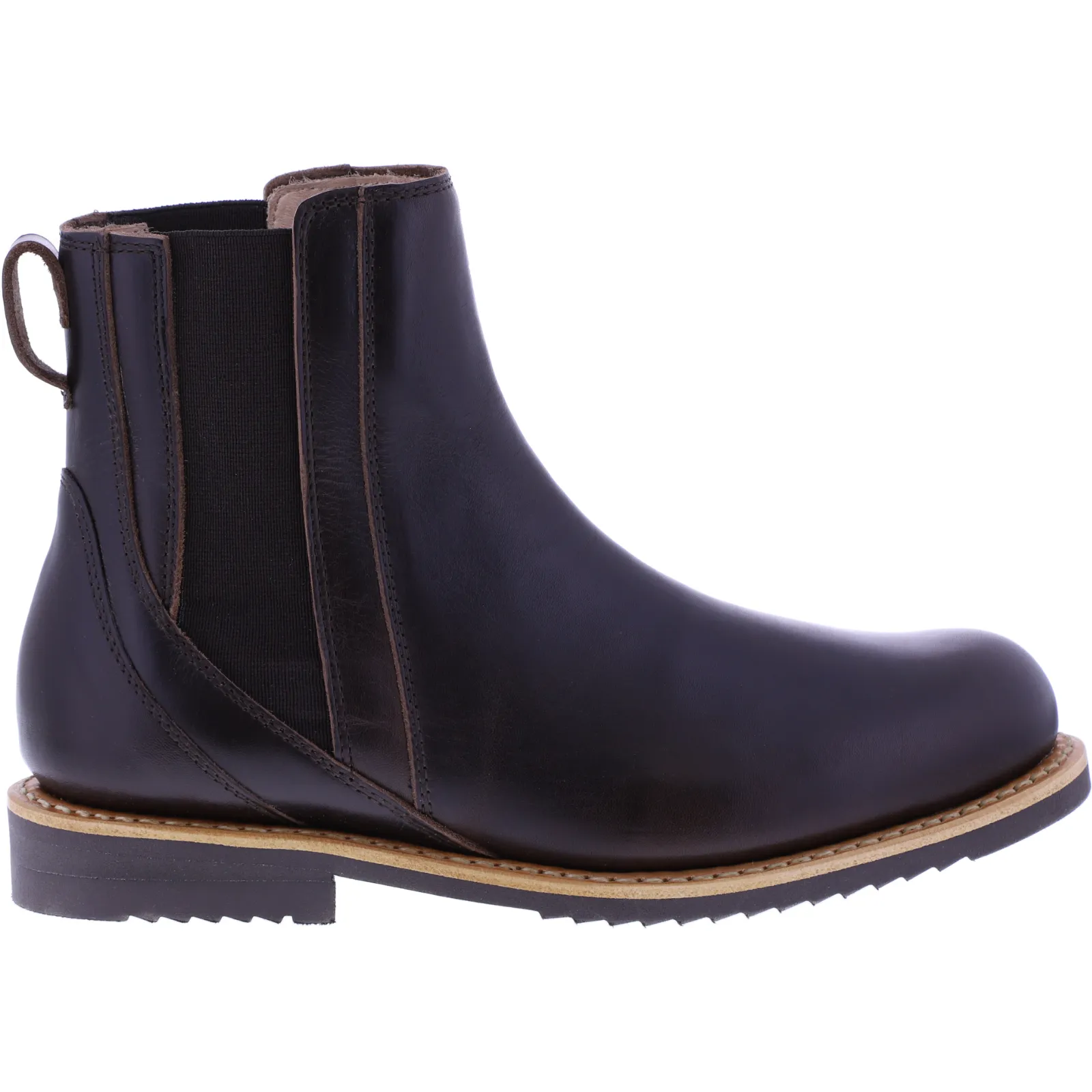 Desenrasco / Alma / Dunkelbraun / Vibram-Sohle / Vegetabil gegerbtes Leder / Damen Chelsea Boots