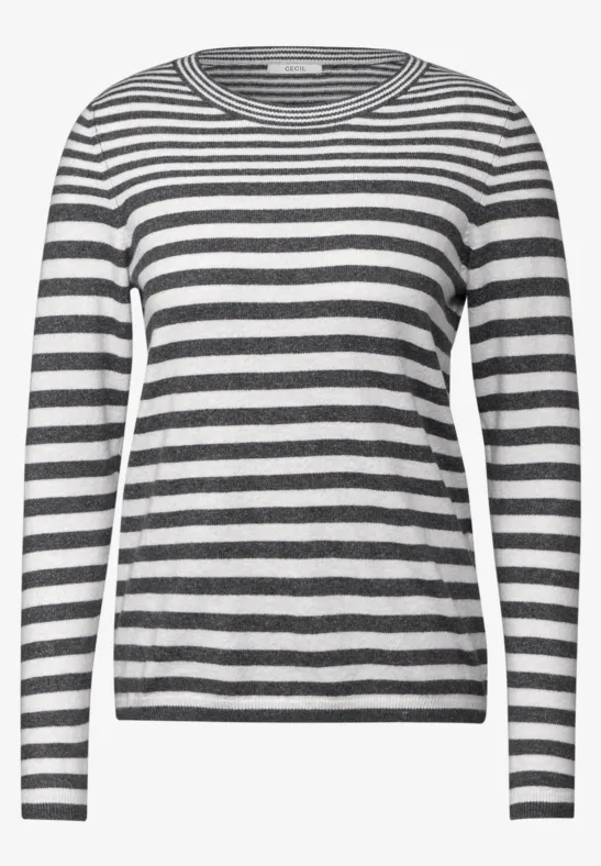 Gestreifter Pullover