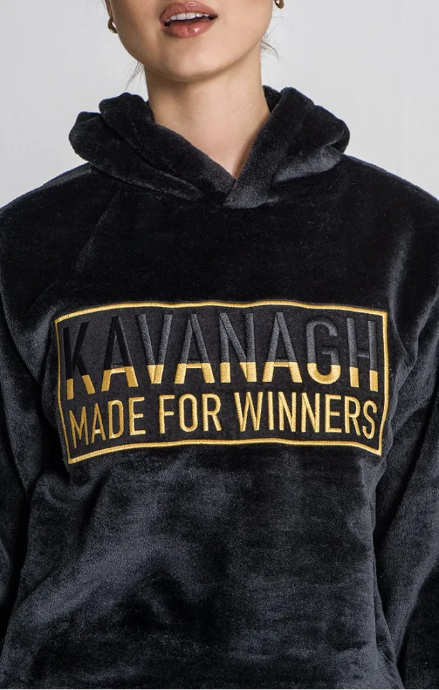 Gianni Kavanagh Black GK Patch Hoodie