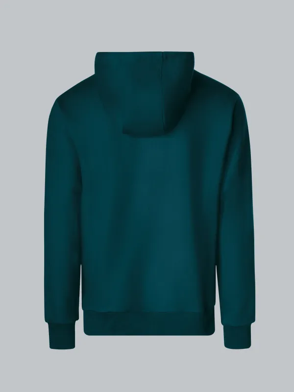 Hoodie aus Sweatqualität-Saphir