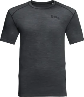 Jack Wolfskin Kammweg Short Sleeve M - Herren T-Shirt für sämtliche Outdoor Aktivitäten