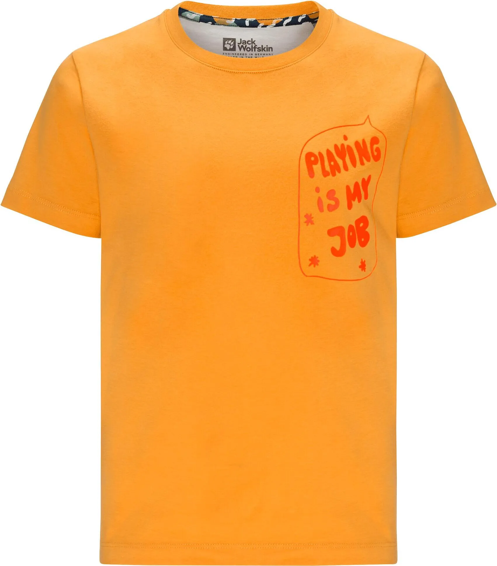 Jack Wolfskin Villi T K - Kinder T-Shirt für sämtliche Outdoor Aktivitäten
