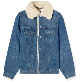 Jacke AMI Denim Trucker Lined Jacket UJK239-DE0016-480