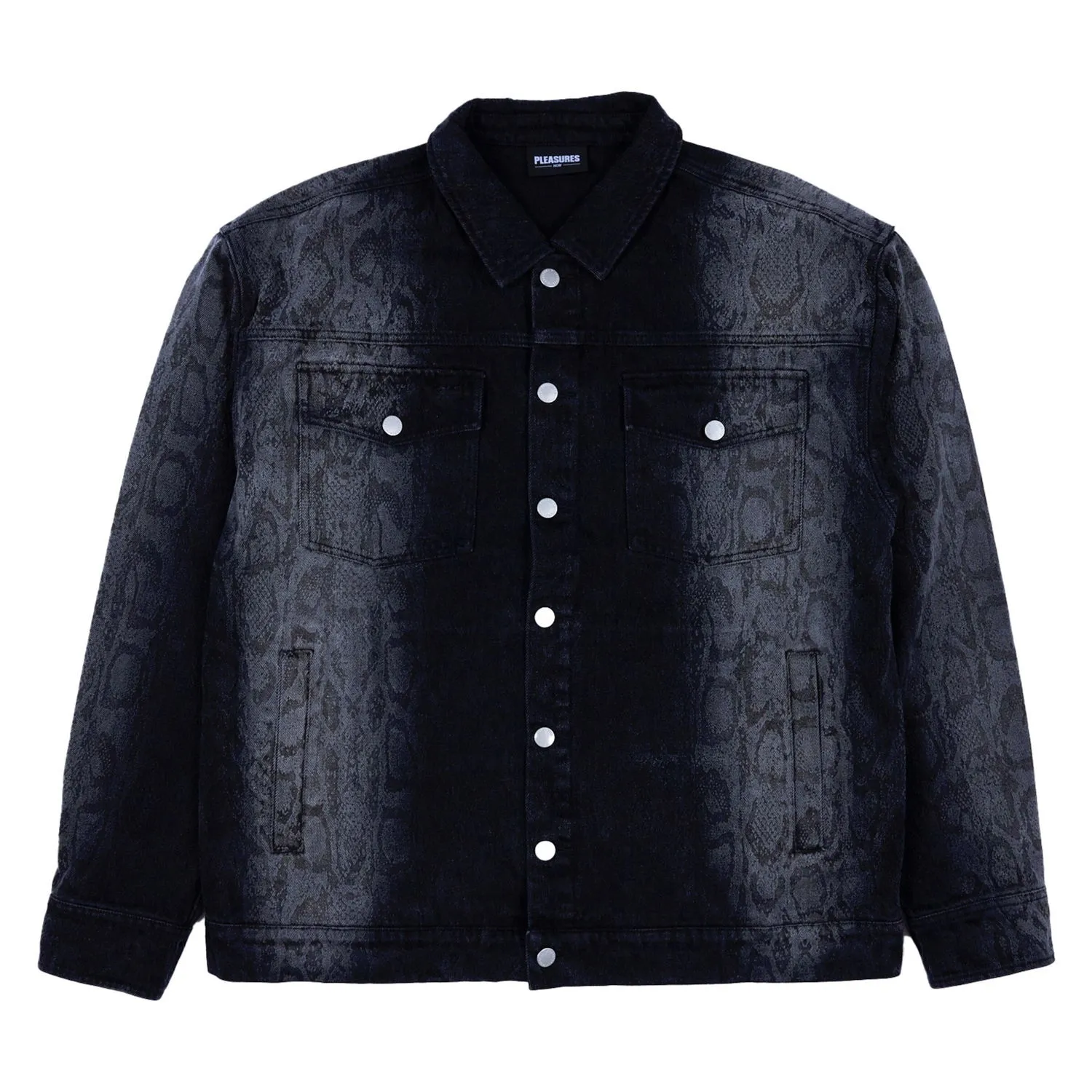 Jacke Pleasures Encore Trucker Jacket P22W023-BLACK