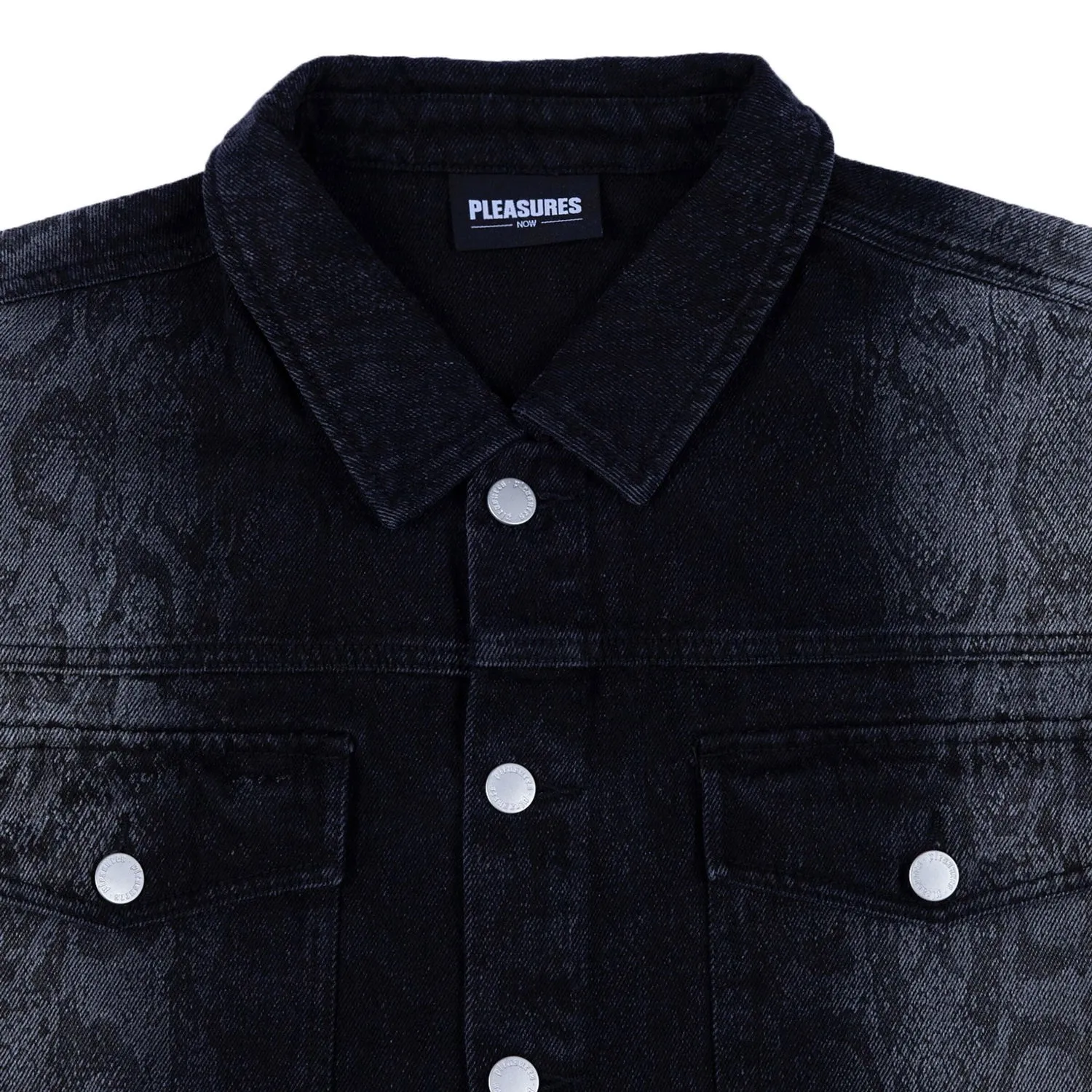 Jacke Pleasures Encore Trucker Jacket P22W023-BLACK