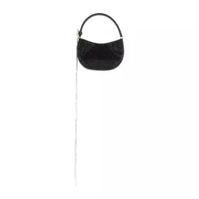   Magda Butrym  Black Micro Vesna Crystal Bag Black  Crossbody Bag 