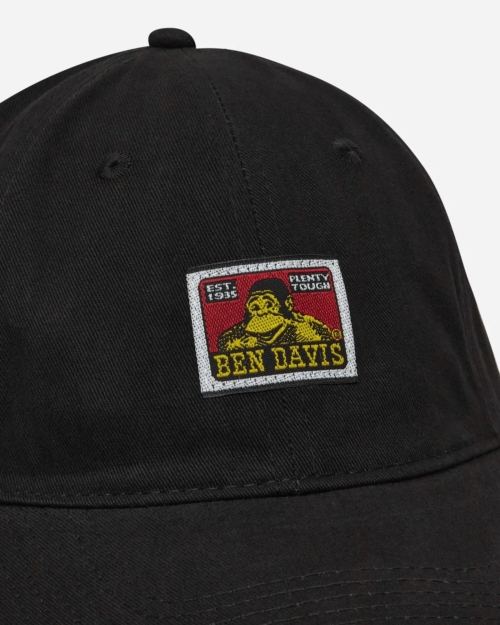 Mütze Ben Davis Cotton Twill Baseball Cap Black BEN9230 001