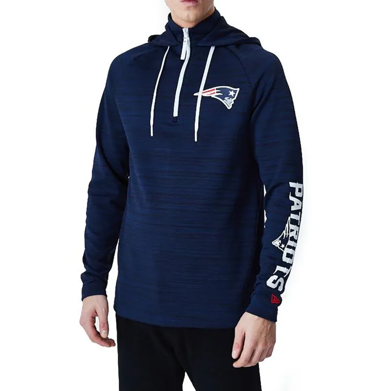 New Era Hoodie Engineered Raglan New England Patriots navy