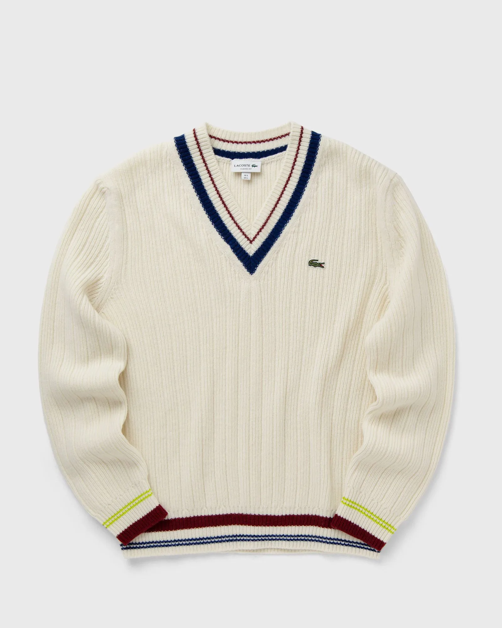 Pullover Lacoste Beige V-Neck Pullover AH3133-R1T