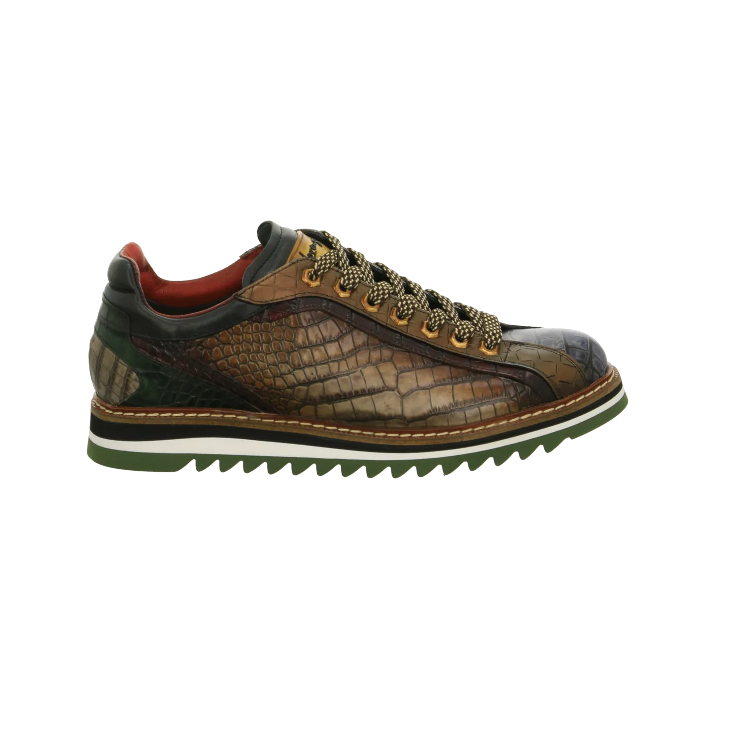 Schnürschuh sportiv multicolor