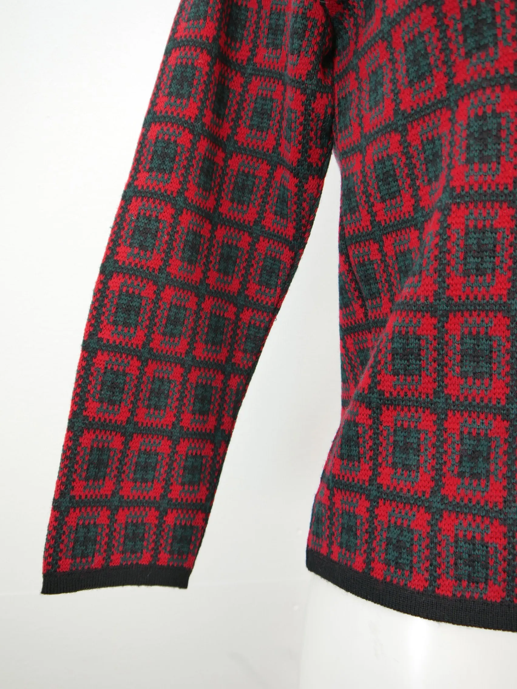 Strickjacke herrlich 60er Jahre süße Vintage tolle Trachtenjacke Jacke Gr.42