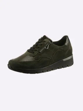 Waldläufer Schnürschuh in khaki
