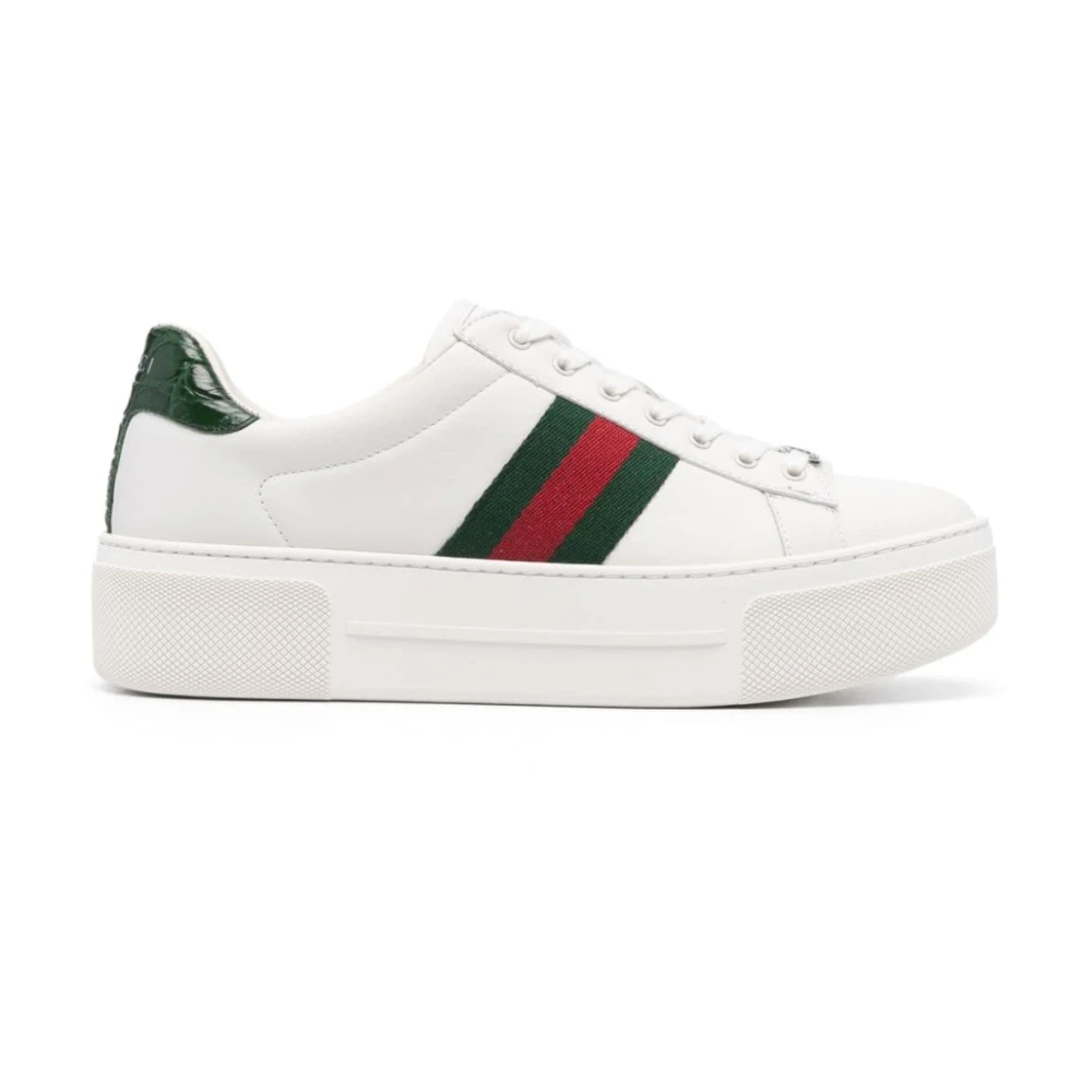 Weiße Signature Web Detailing Sneakers